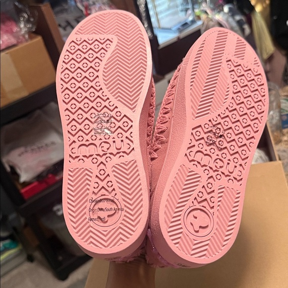 NWT! UK 40 / US 9.5-10 MOU ANKLE BOOTS IN PINK - Picture 12 of 12